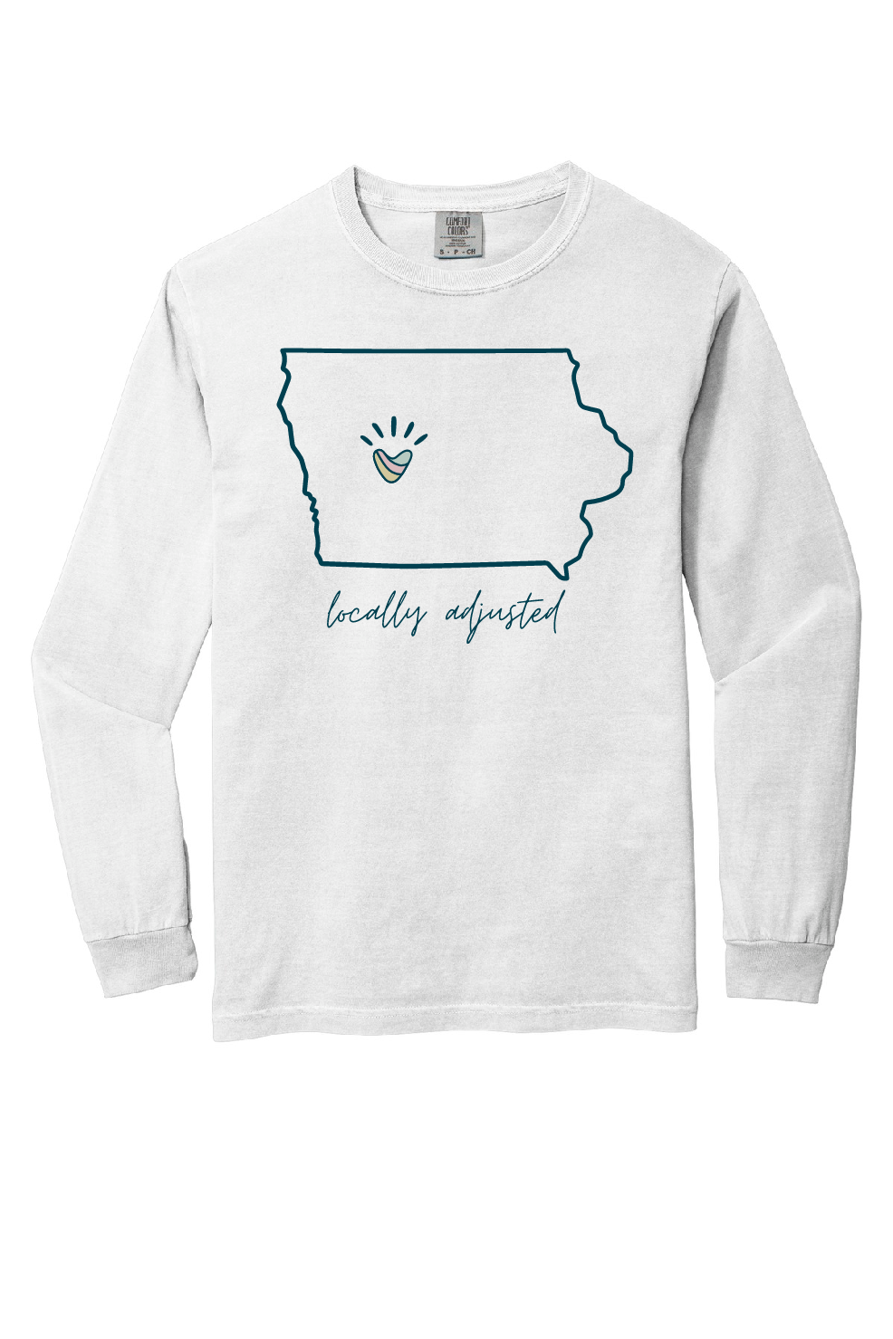 Adult Comfort Colors LS Tee - Locally Adjusted
