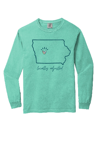 Adult Comfort Colors LS Tee - Locally Adjusted