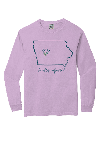 Adult Comfort Colors LS Tee - Locally Adjusted