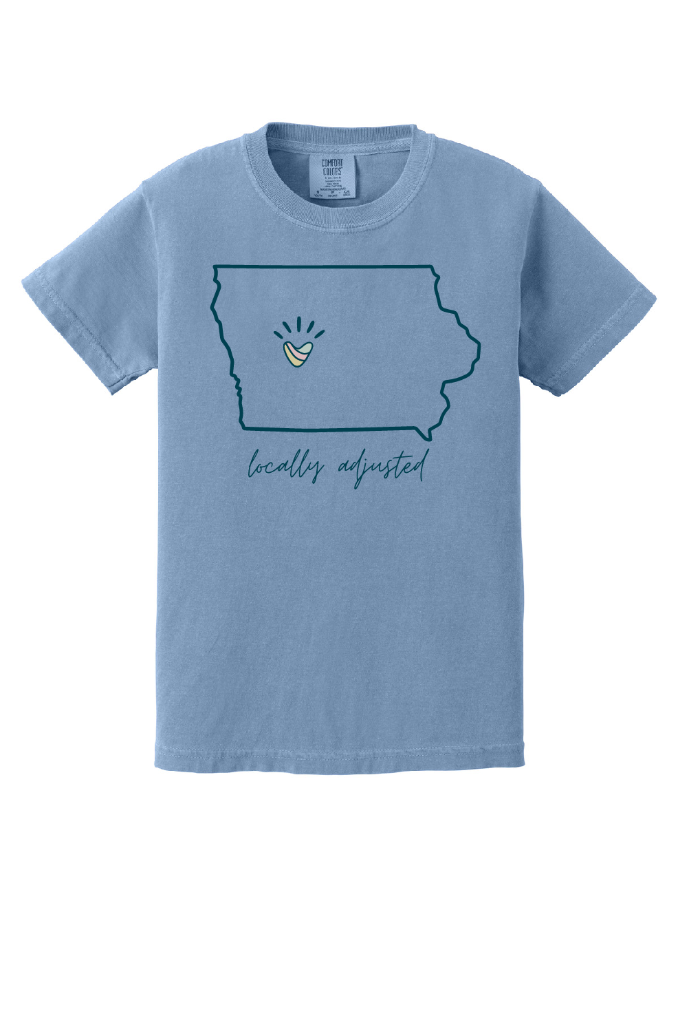 Youth Comfort Colors SS Tee - Locally Adjusted