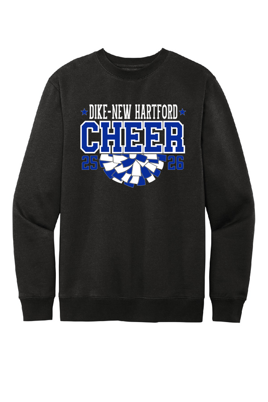 Adult Size Black JH Cheer Crew - DT6104