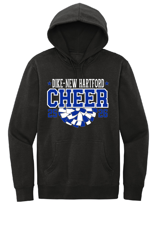 Youth Size Black JH Cheer Hoodie - DT6100y