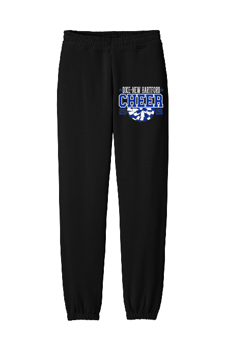 Youth Size Black JH Cheer Sweatpants - DT6112y