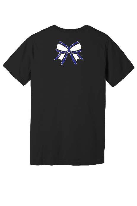 Youth Size Black JH Cheer Tee - BC3001y