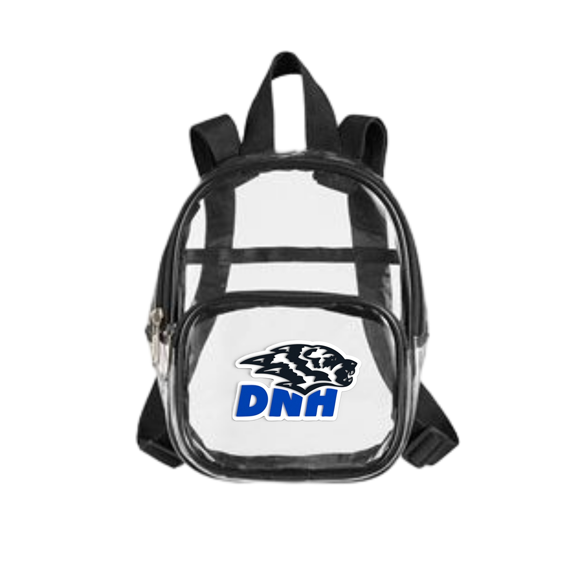 DNH Booster Club - Clear Mini Backpack w/ PVC Logo