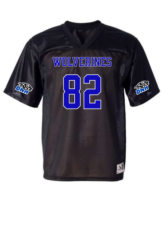 DNH Football Jersey Black
