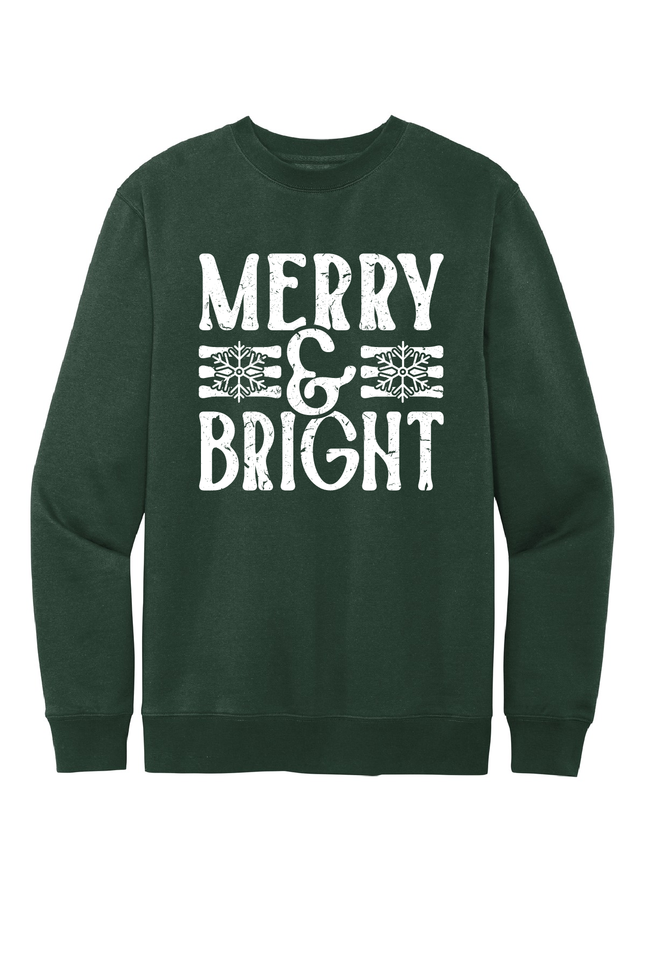 Merry & Bright  Crew Sweatshirt