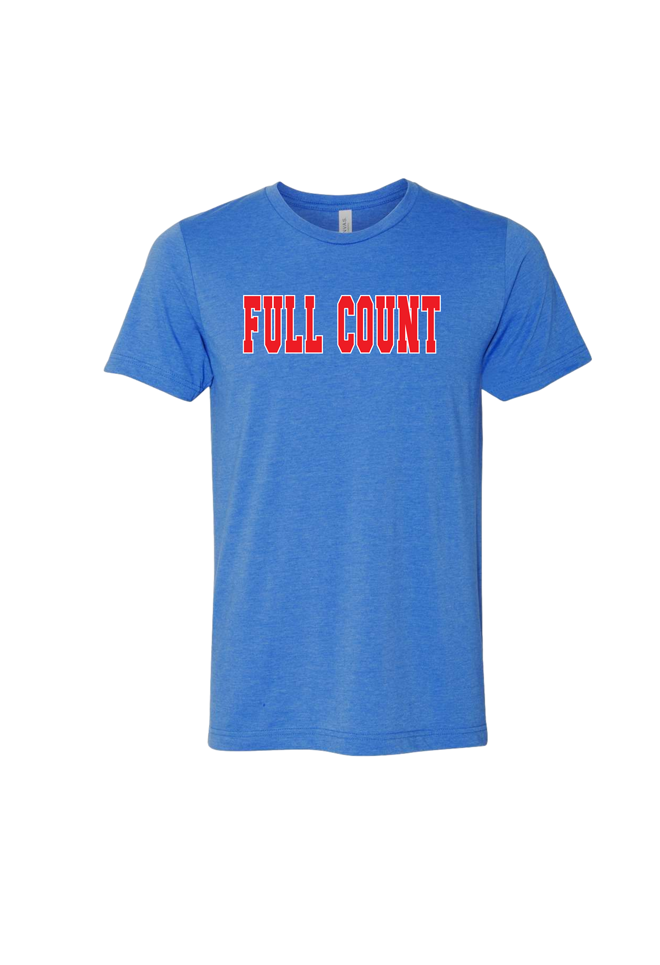 Full Count Tee - Heather Royal