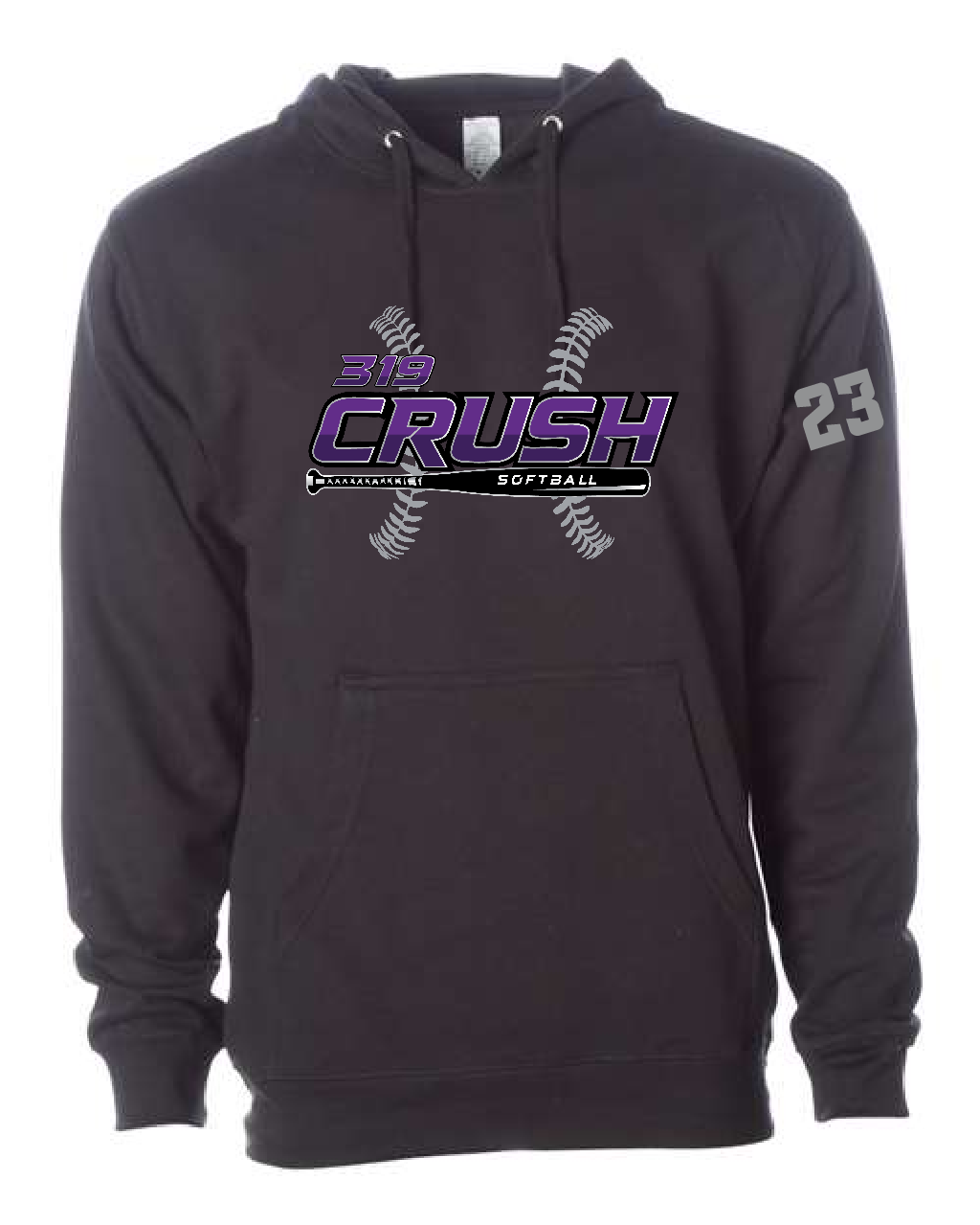 319 Crush Hoodie Black