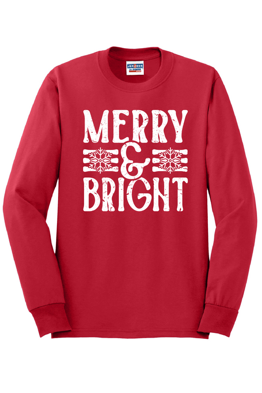 Merry & Bright LS Tee