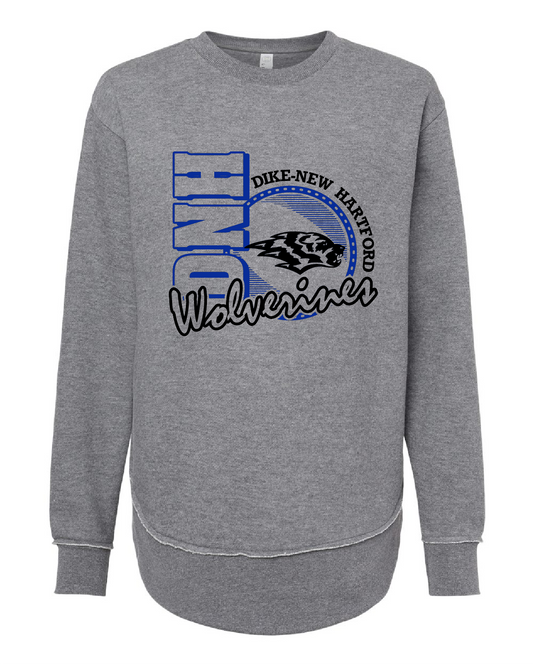 DNH Booster Club - Women's Crew - Wolverine Circle - LAT3525