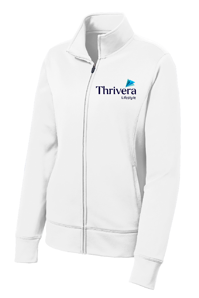 Thrivera Store - Women's Full Zip - Dark Logo - LST241