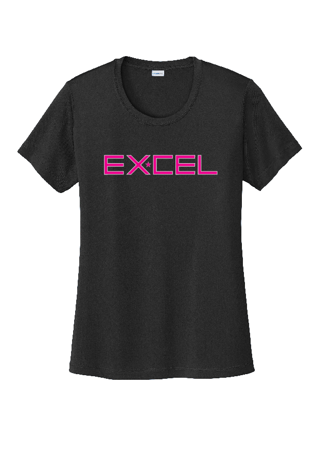 Excel - Women's Performance Tee - Excel Pink - LST350