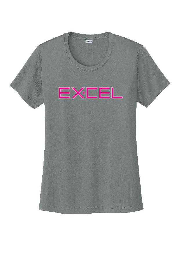 Excel - Women's Performance Tee - Excel Pink - LST350