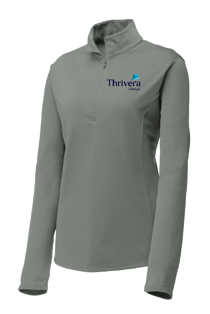 Thrivera Store - Women's 1/4 Zip - Dark Logo - LST357