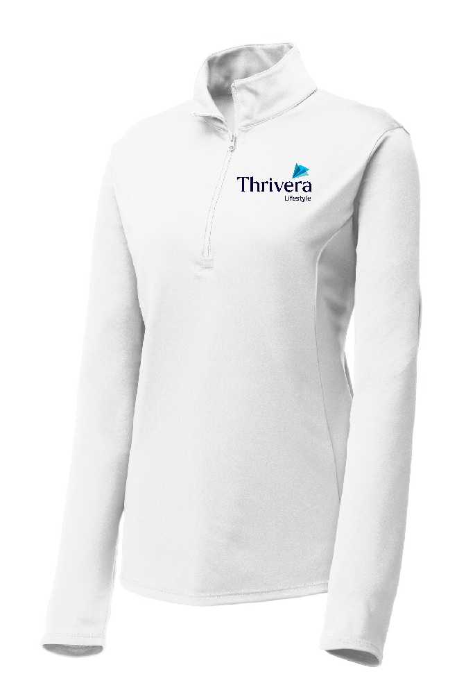 Thrivera Store - Women's 1/4 Zip - Dark Logo - LST357