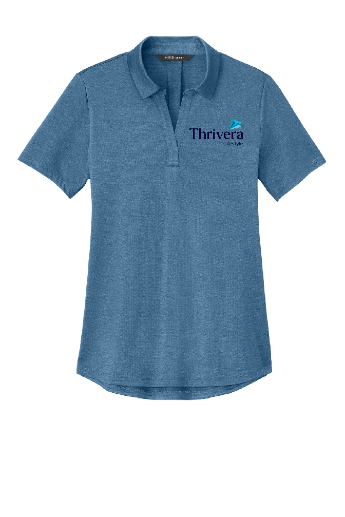 Thrivera Store - Women's Polo - Dark Logo - MM1021
