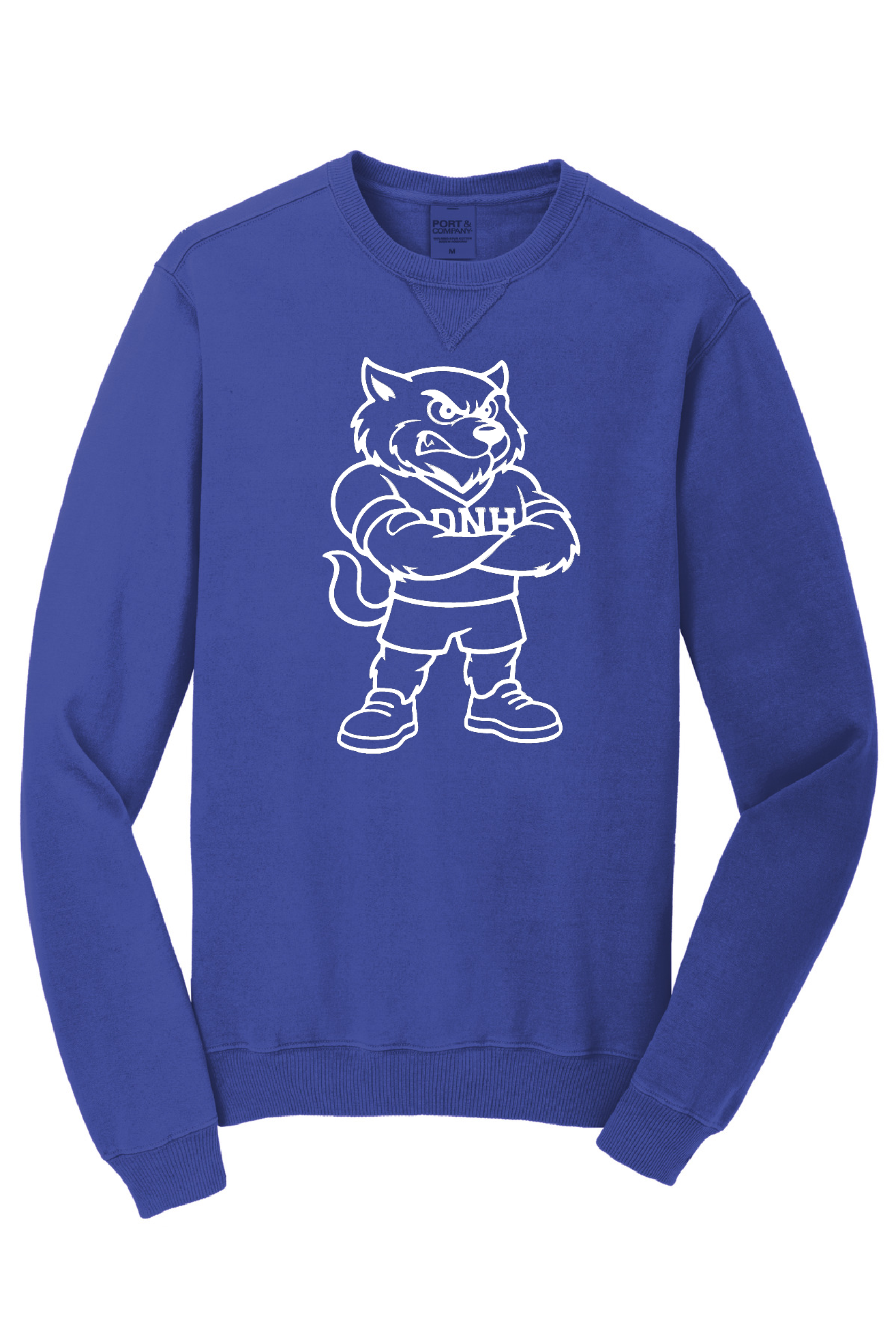 Crew Sweatshirt - Wolverine White Logo - 098