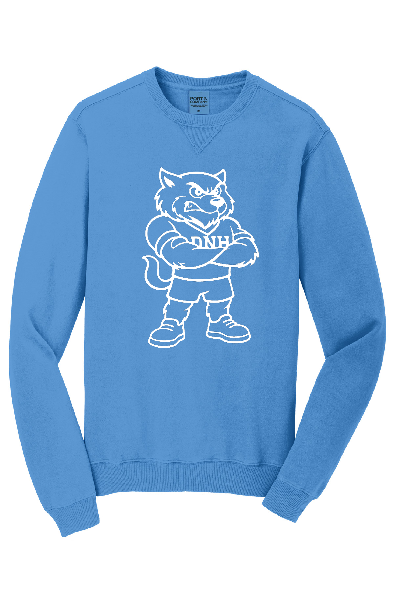 Crew Sweatshirt - Wolverine White Logo - 098