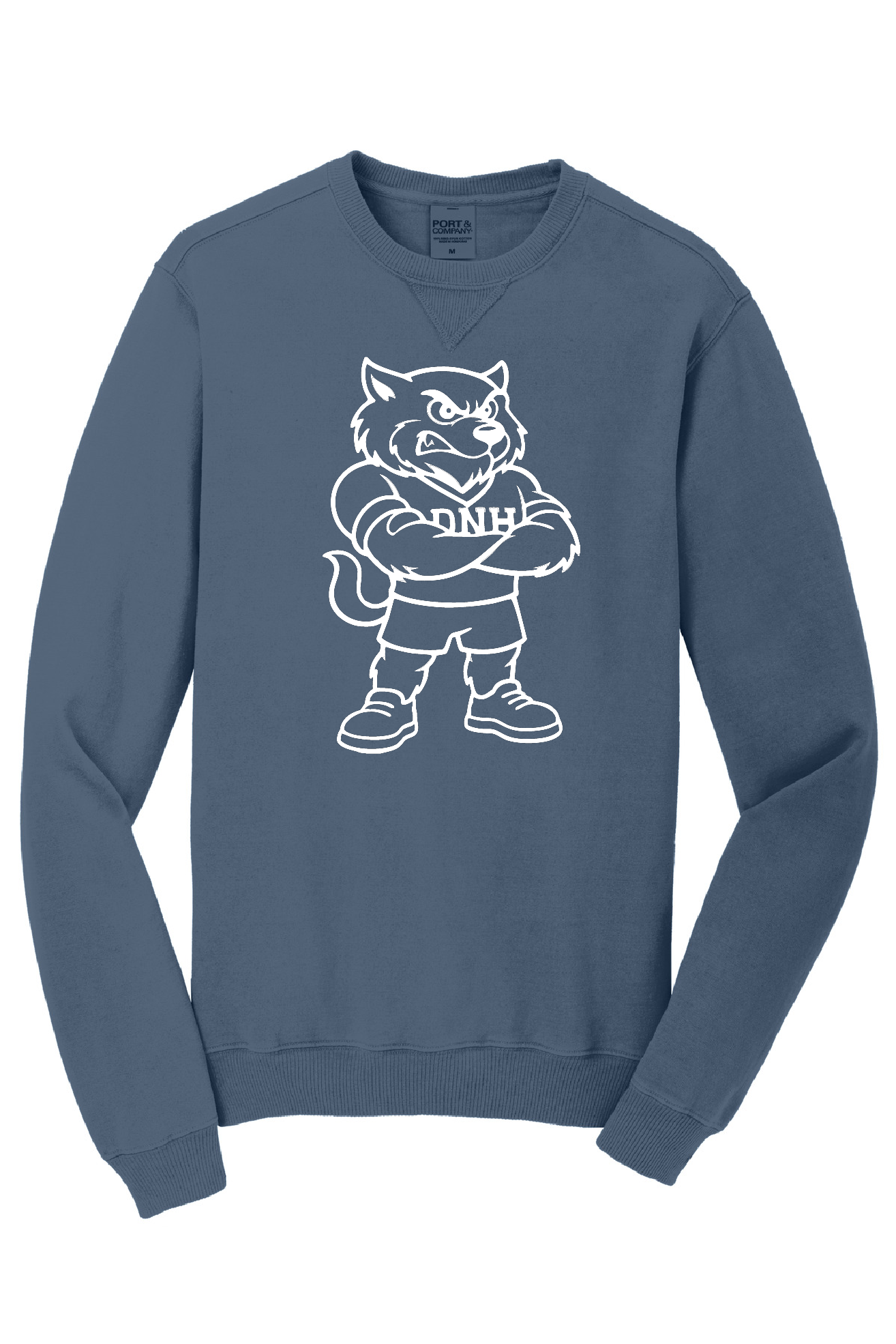 Crew Sweatshirt - Wolverine White Logo - 098