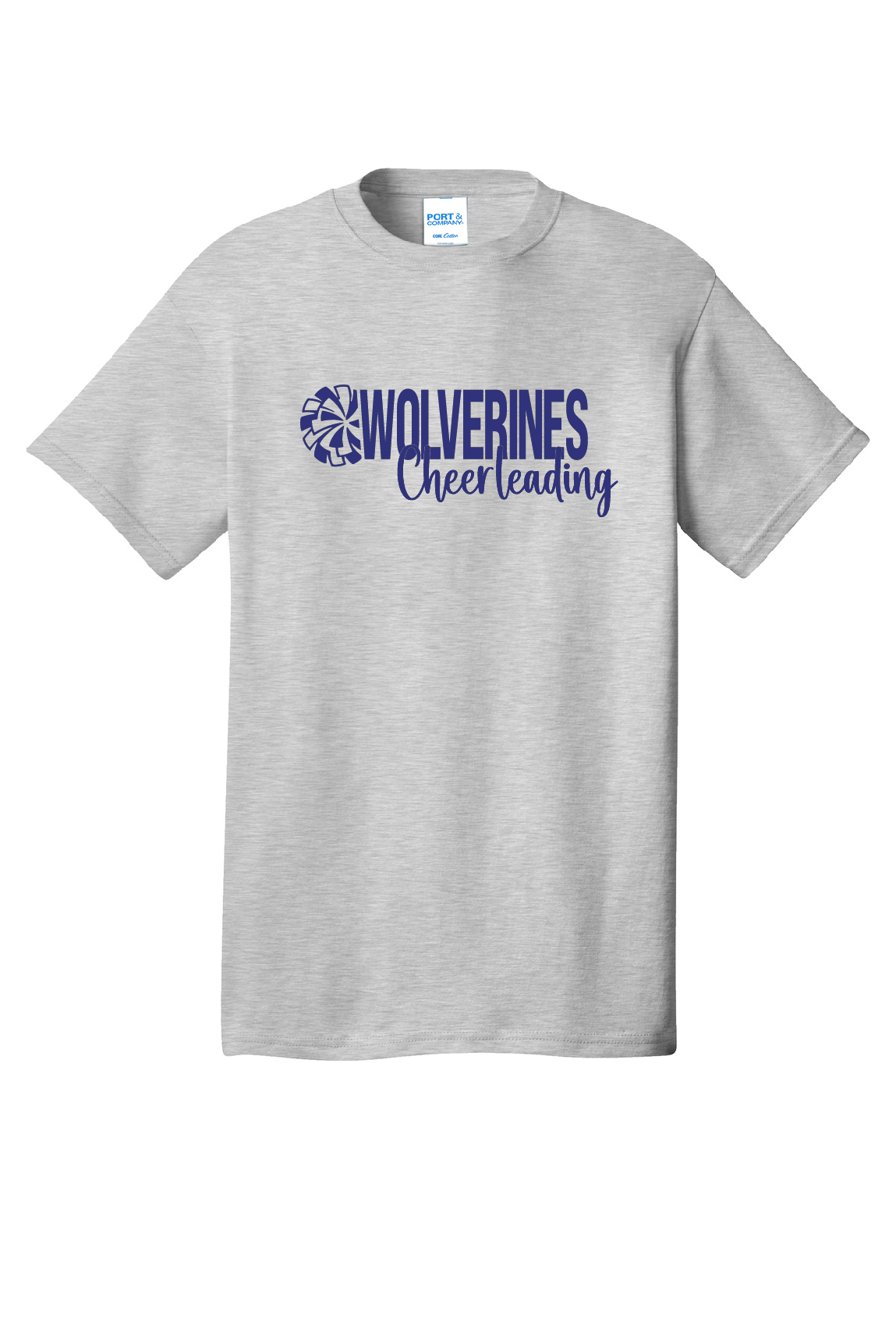 POM Wolverine Cheerleading - Tee (3 Colors)- PC54