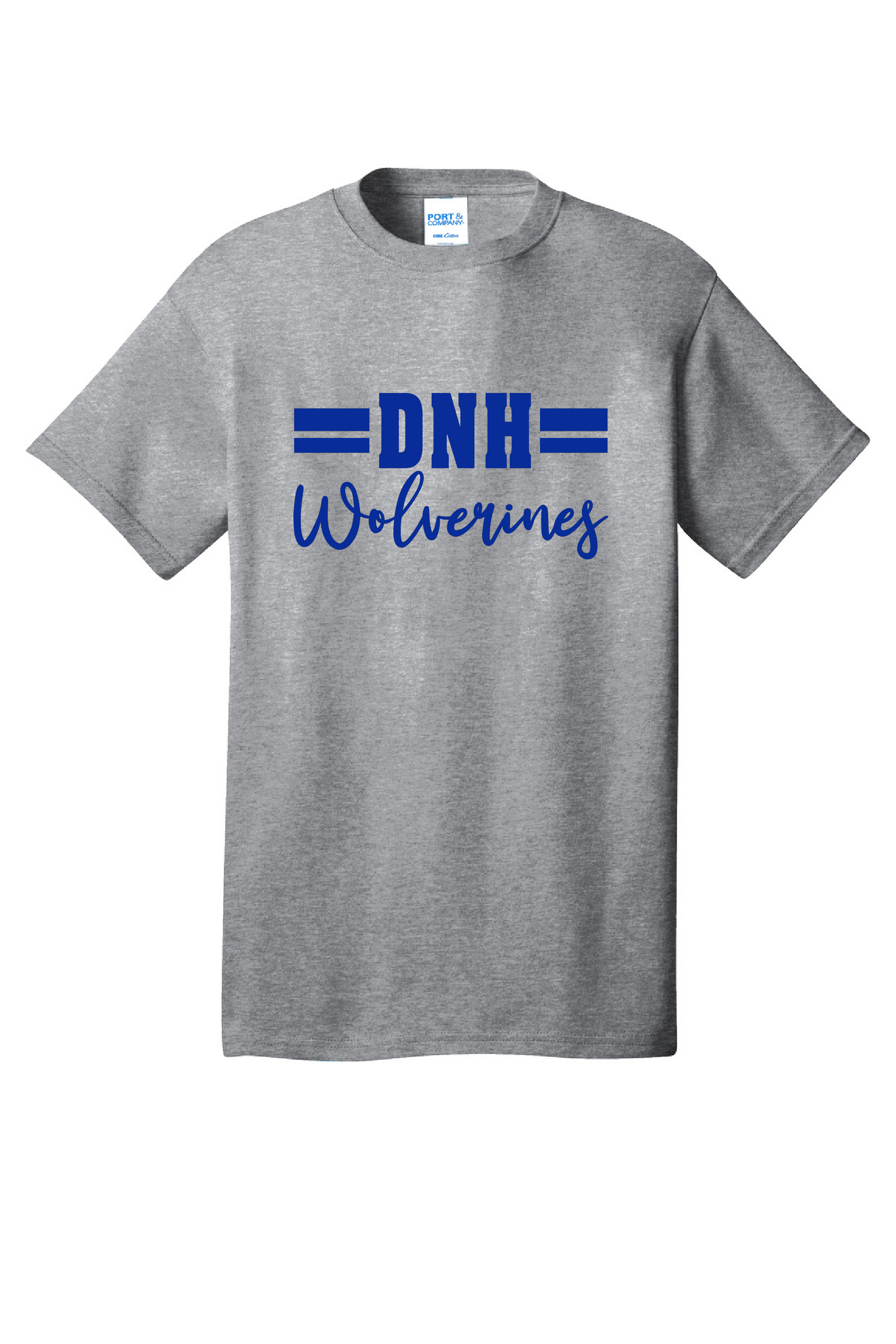 DNH Booster Club - T-Shirt TALL Sizing - DNH Script - PC54T