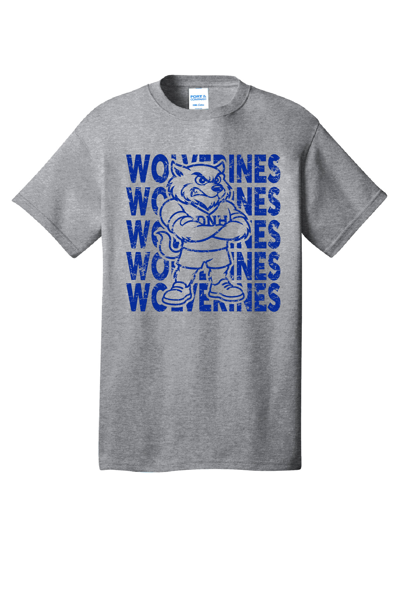 Tee Youth - Wolverine + Script Blue Logo - PC54y