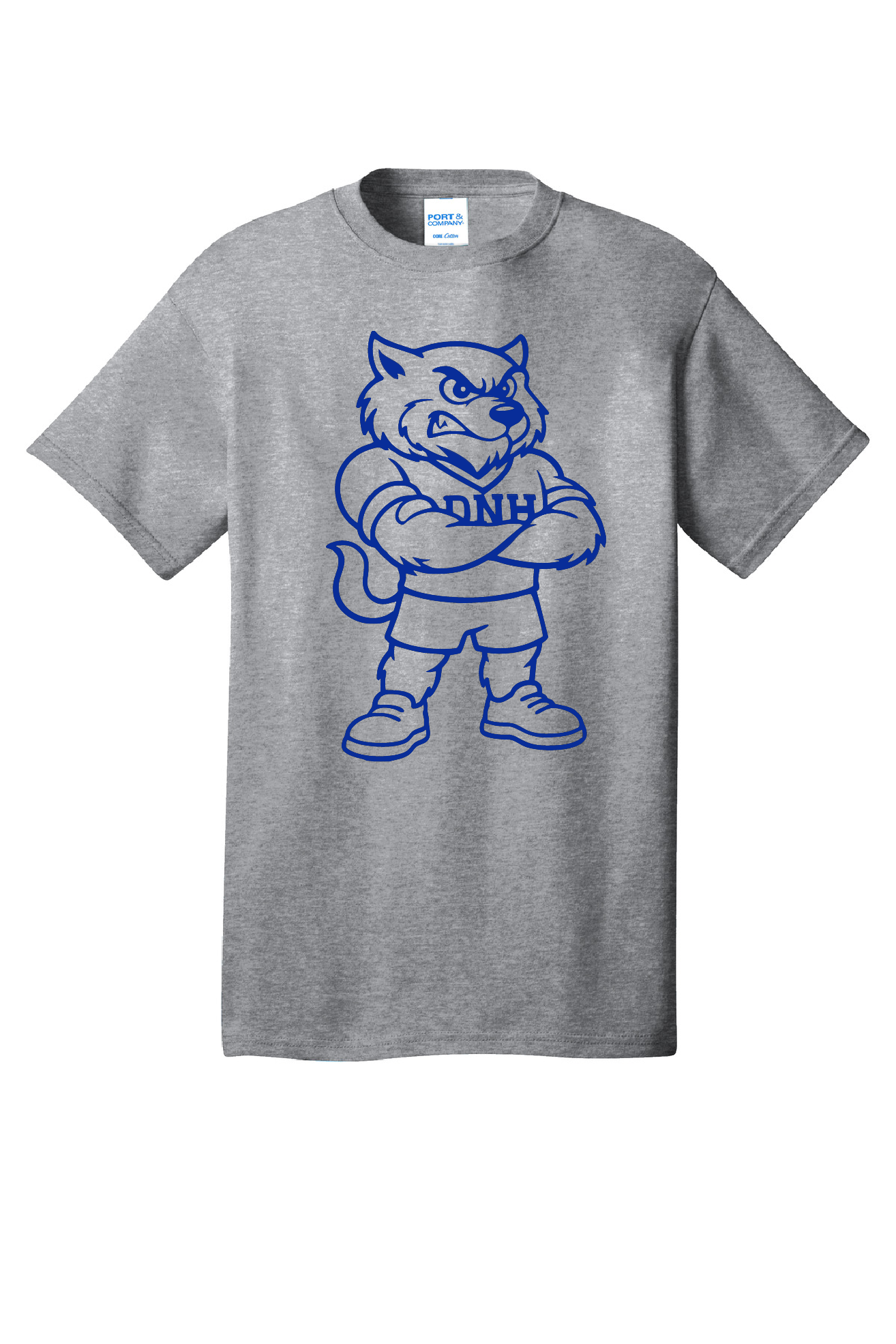 Tee Youth  - Wolverine Blue Logo - PC54y