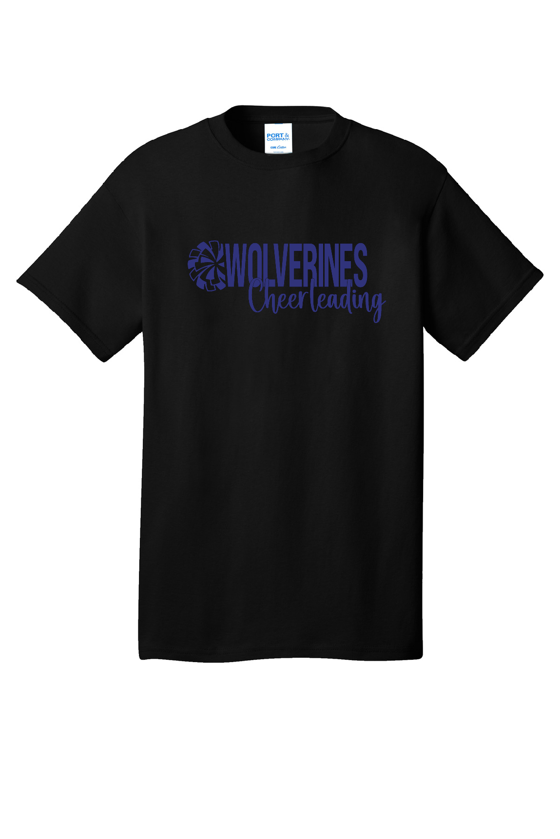 POM Wolverine Cheerleading - Tee (3 Colors)- PC54