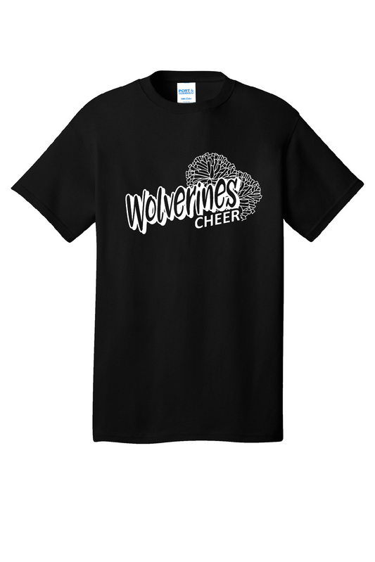 Wolverine Cheer - Tee Tall Sizing (3 Colors)- PC54T