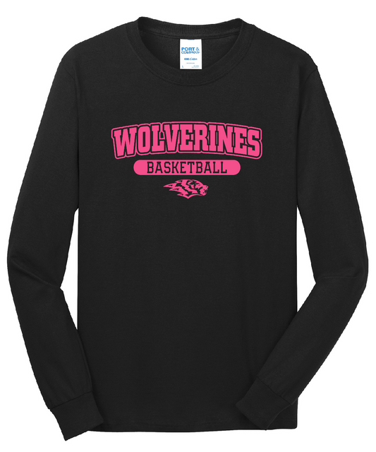 Long Sleeve T-Shirt - DNH Pink Logo
