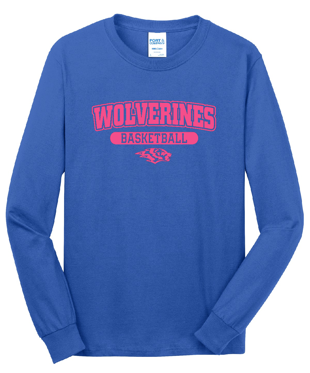 Long Sleeve T-Shirt - DNH Pink Logo