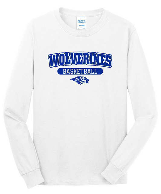 Long Sleeve T-Shirt - DNH Blue Logo