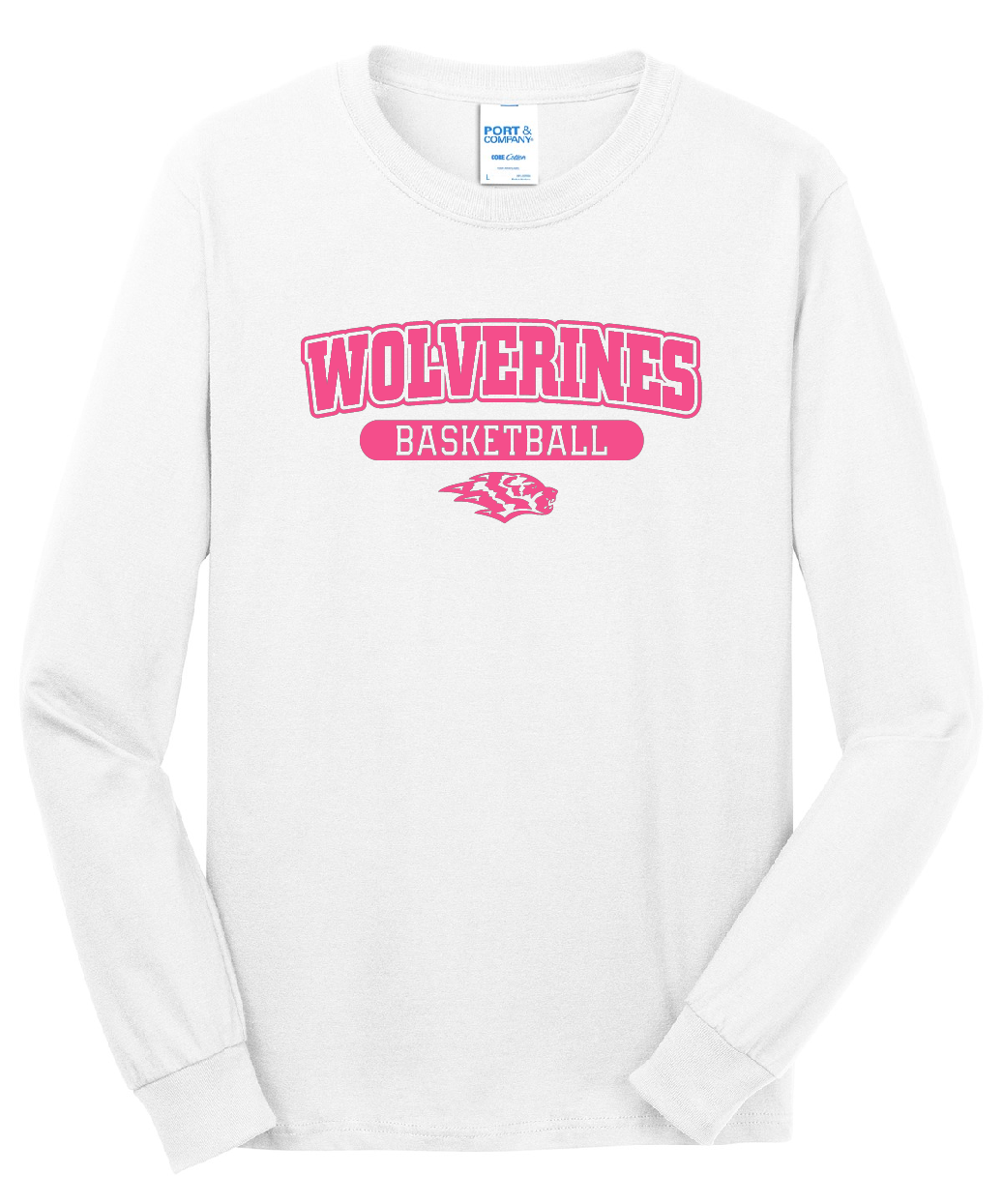 Long Sleeve T-Shirt - DNH Pink Logo