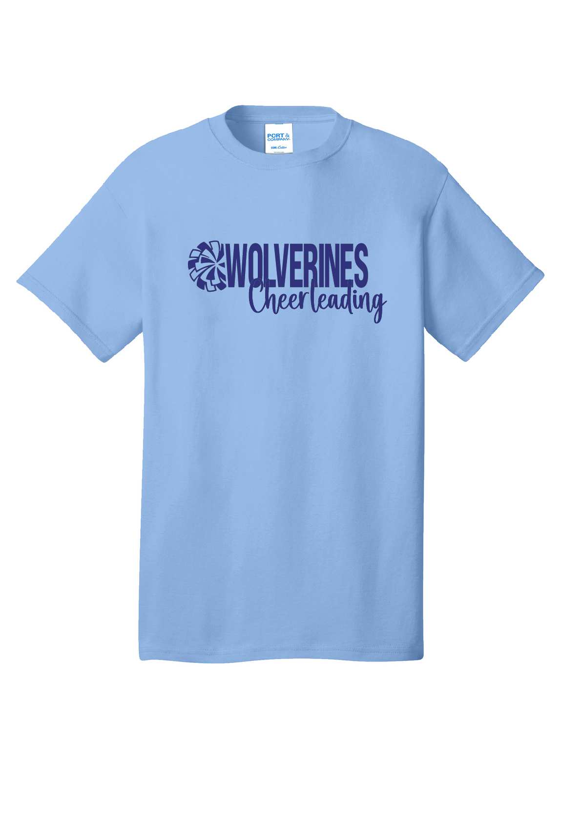 POM Wolverine Cheerleading - Tee (3 Colors)- PC54