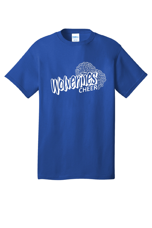 Wolverine Cheer - Tee (4 Colors)- PC54