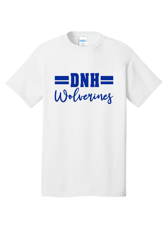 DNH Booster Club - T-Shirt TALL Sizing - DNH Script - PC54T