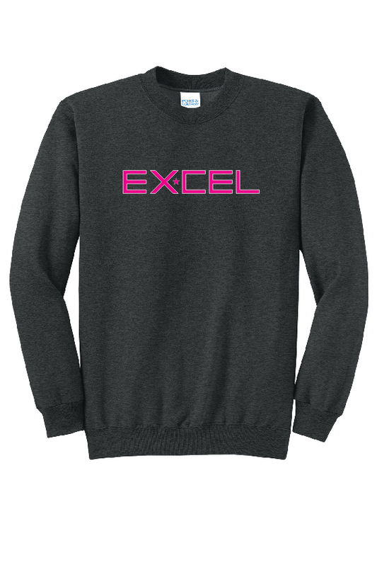 Excel - Adult Crew (Tall Sizing) - Excel Pink - PC90T