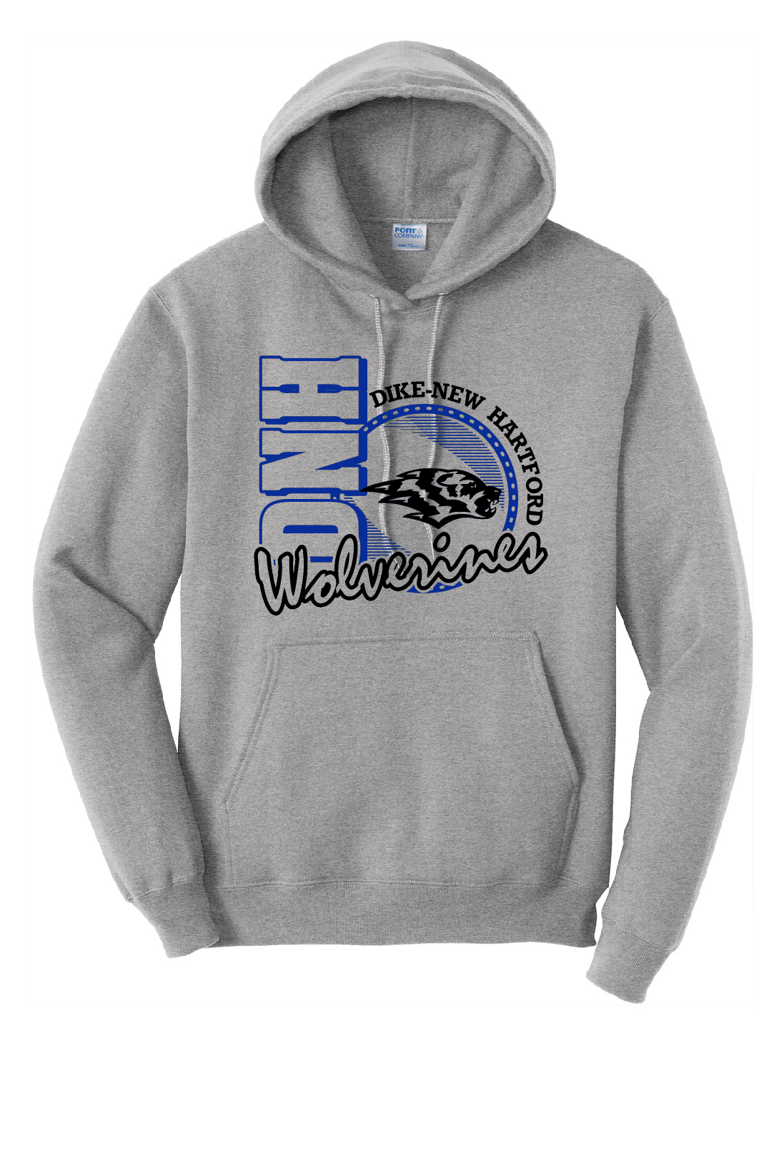 DNH Booster Club - Hoodie - Wolverine Circle - PC78H