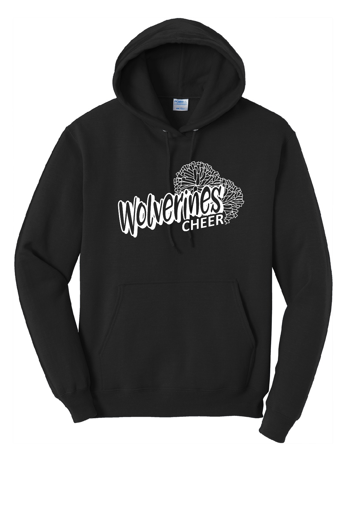 Wolverine Cheer - Hoodie Tall Sizing (2 Colors)- PC78HT