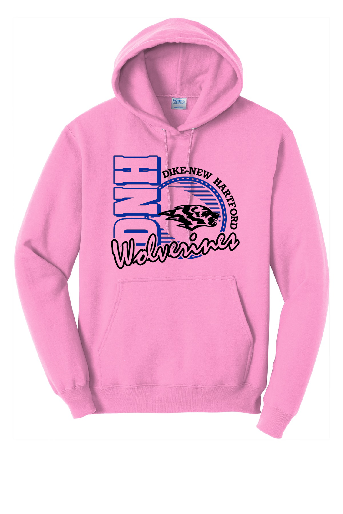 DNH Booster Club - Hoodie - Wolverine Circle - PC78H
