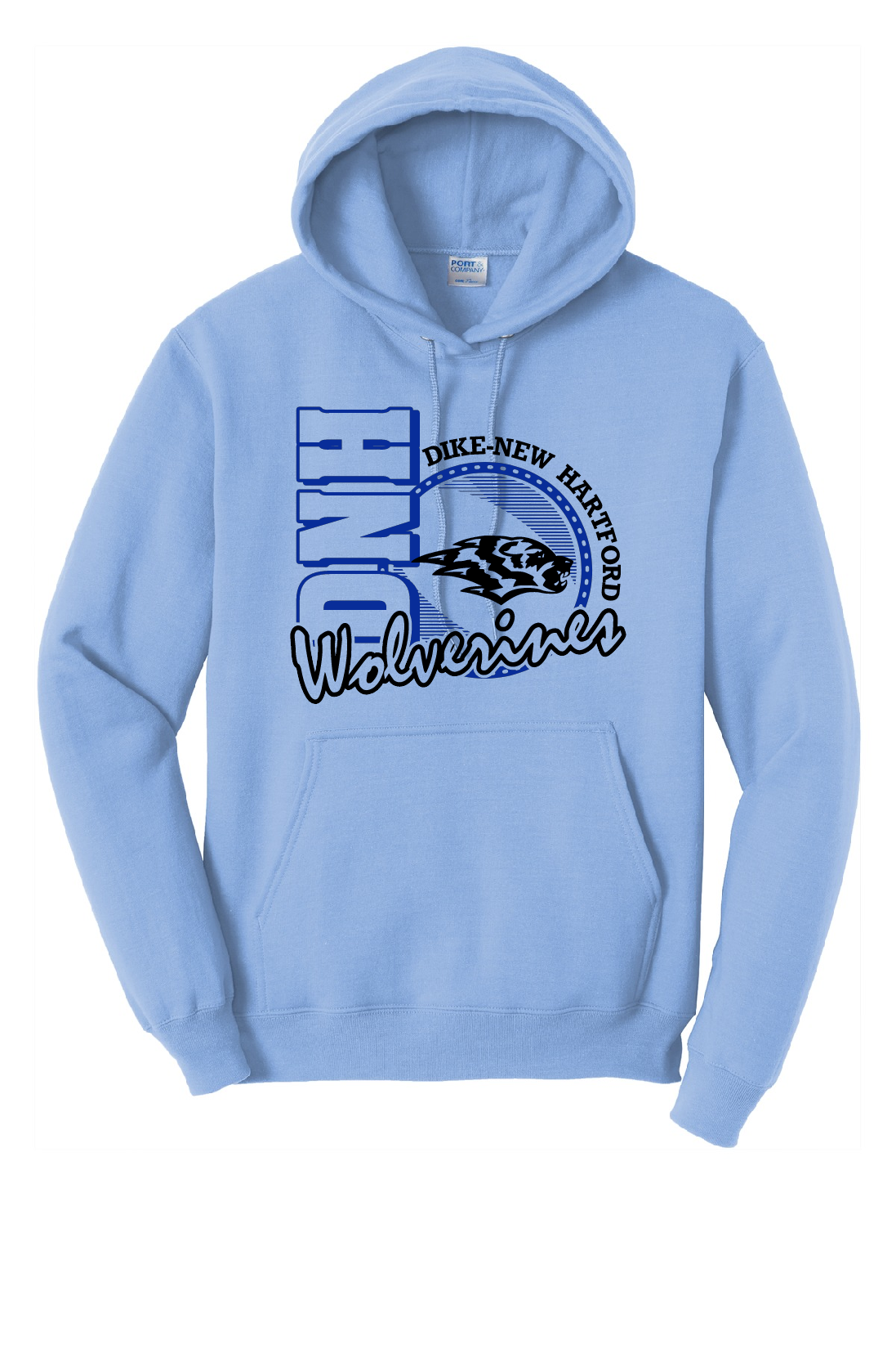 DNH Booster Club - Hoodie - Wolverine Circle - PC78H
