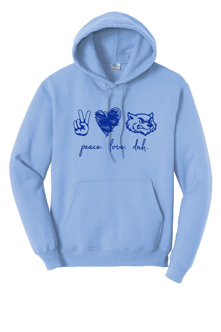 DNH Booster Club - Youth Hoodie - Peace - PC78YH