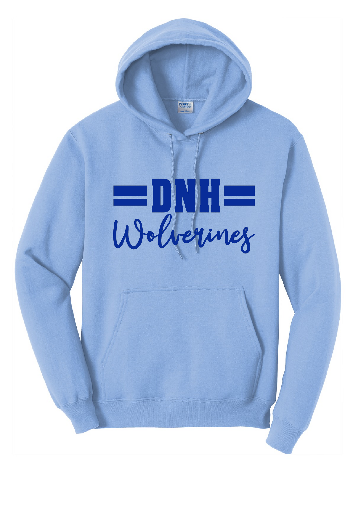 DNH Booster Club - Youth Hoodie - DNH Script - PC78YH
