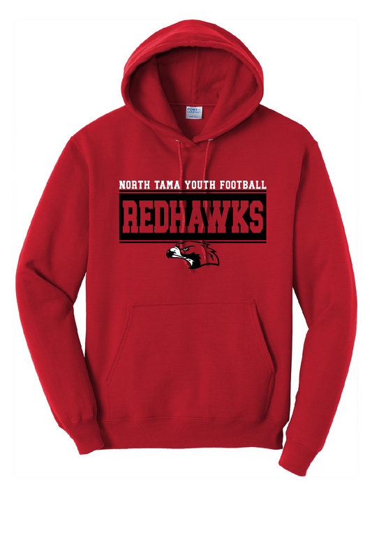 NT FB - Youth Hoodie - Redhawk - PC68yh