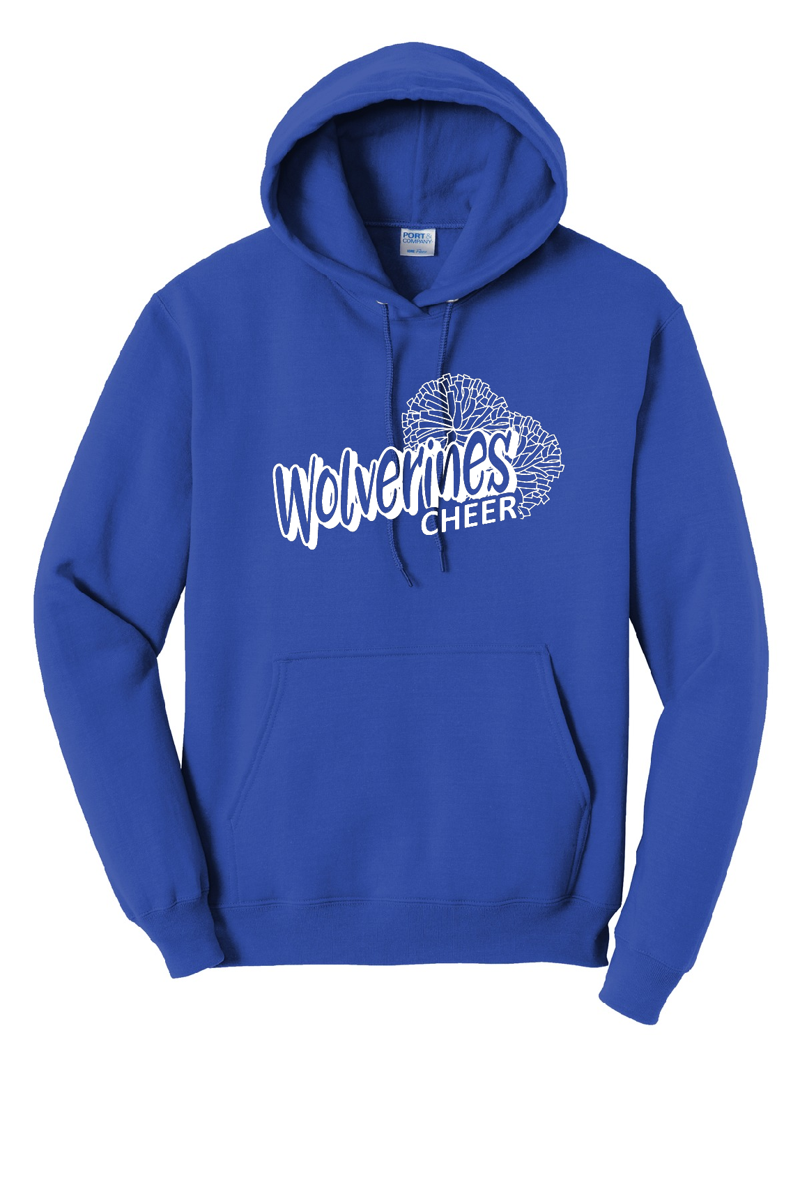 Wolverine Cheer - Hoodie Tall Sizing (2 Colors)- PC78HT