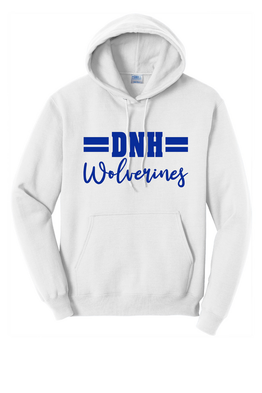 DNH Booster Club - Hoodie TALL SIZING - DNH Script - PC78HT