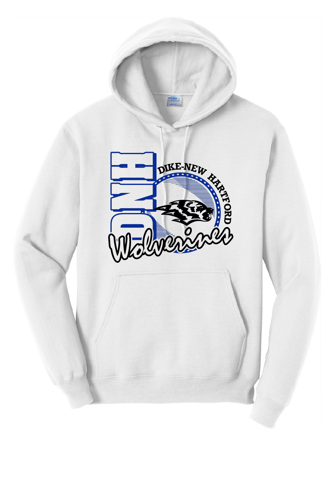 DNH Booster Club - Hoodie TALL SIZING - Wolverine Circle - PC78HT