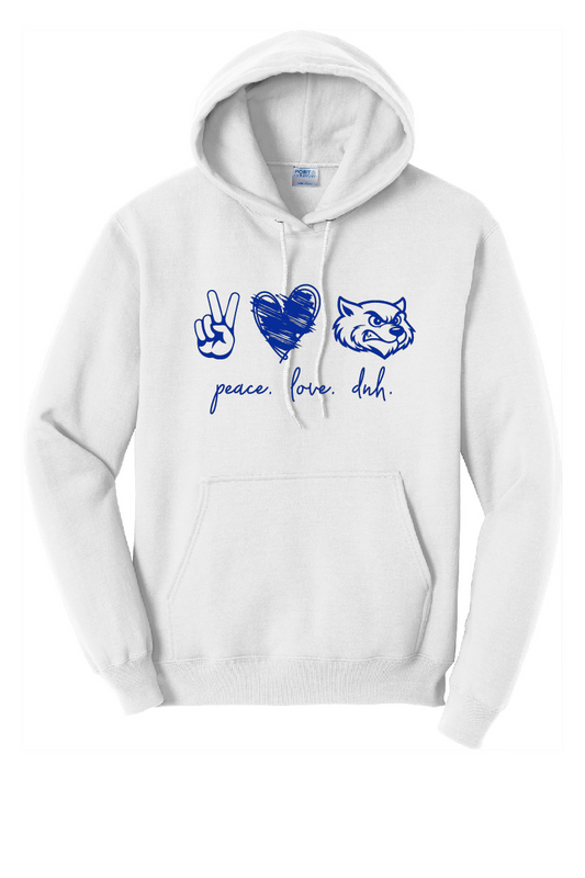 DNH Booster Club - Hoodie TALL SIZING - Peace - PC78HT