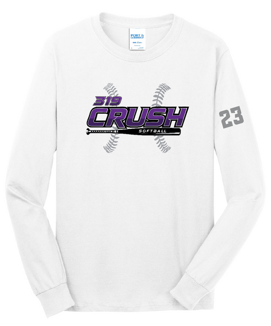 319 Crush Long Sleeve T-Shirt White